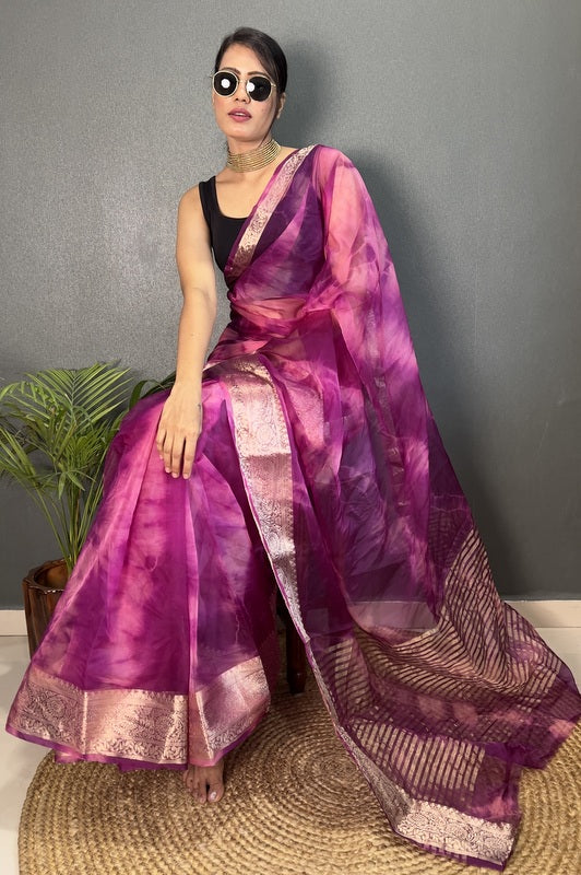 Organza Saree