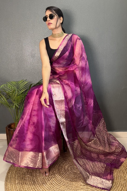 Organza Saree