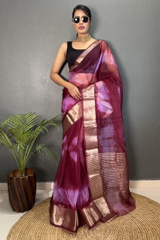 Organza Saree