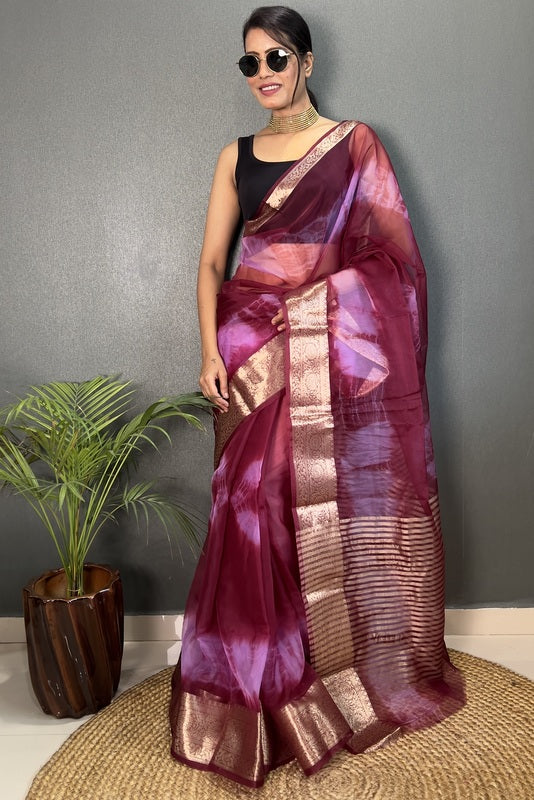 Organza Saree