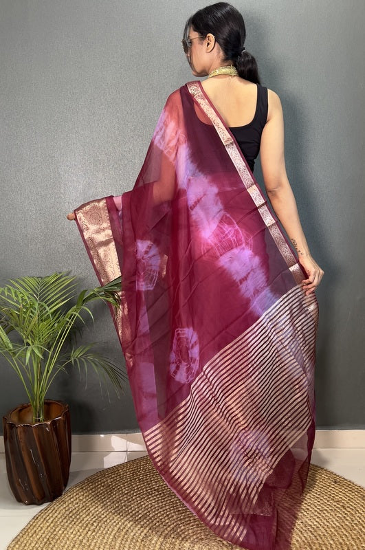 Organza Saree