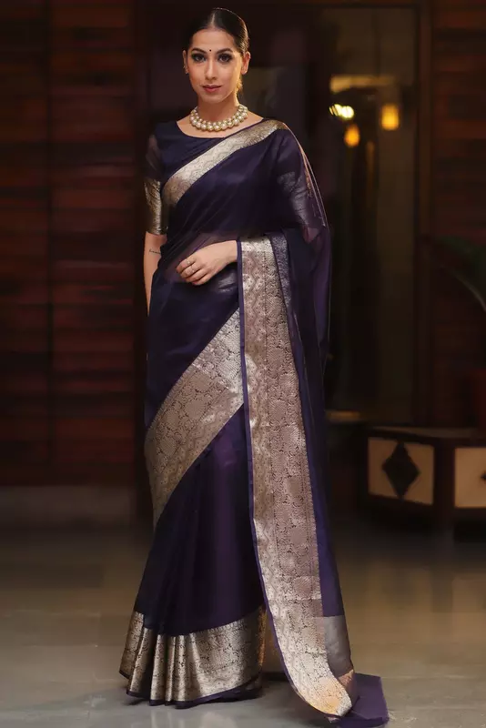 Organza Saree