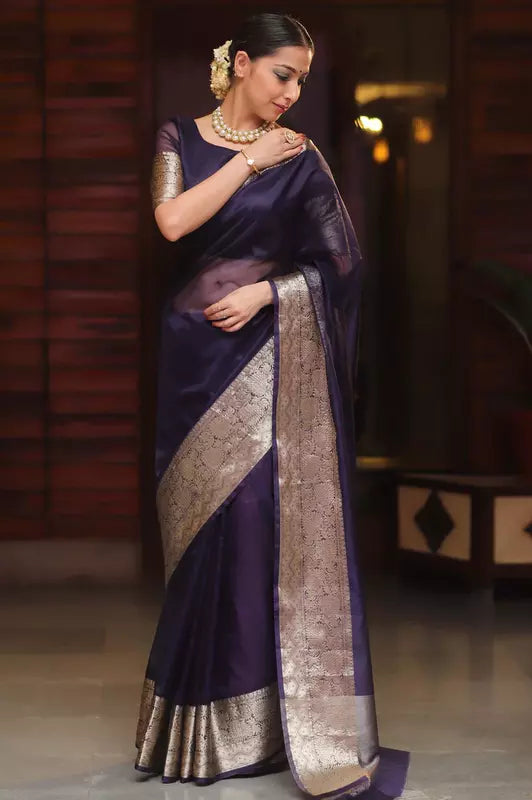 Organza Saree