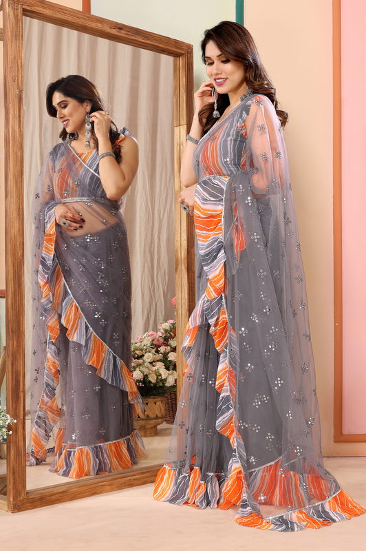Net Fancy Saree