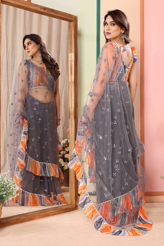 Net Fancy Saree
