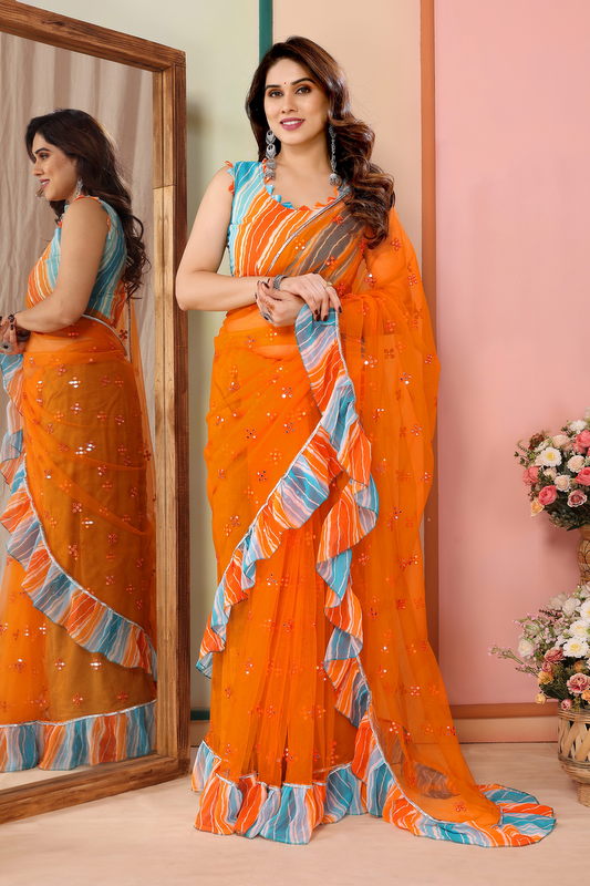 Net Fancy Saree