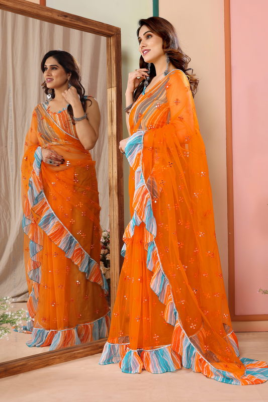 Net Fancy Saree