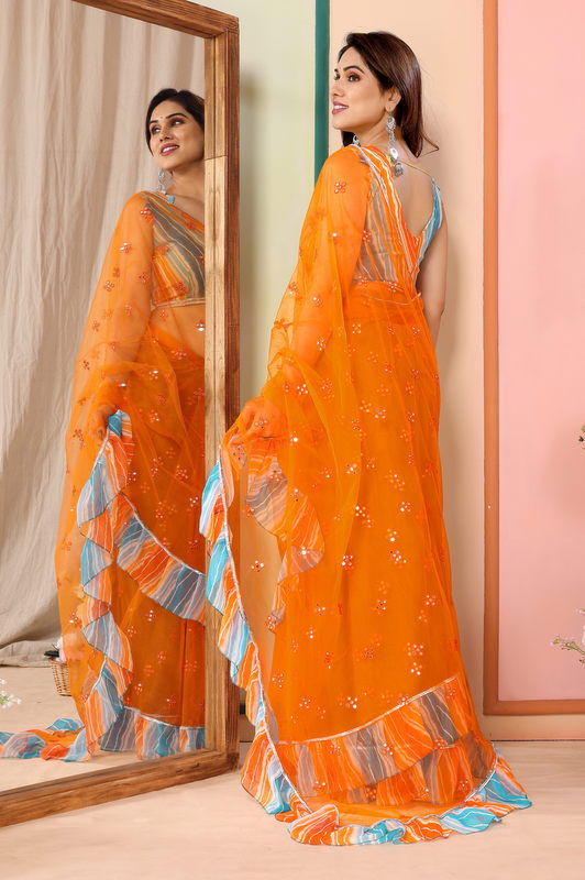 Net Fancy Saree
