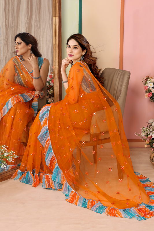 Net Fancy Saree