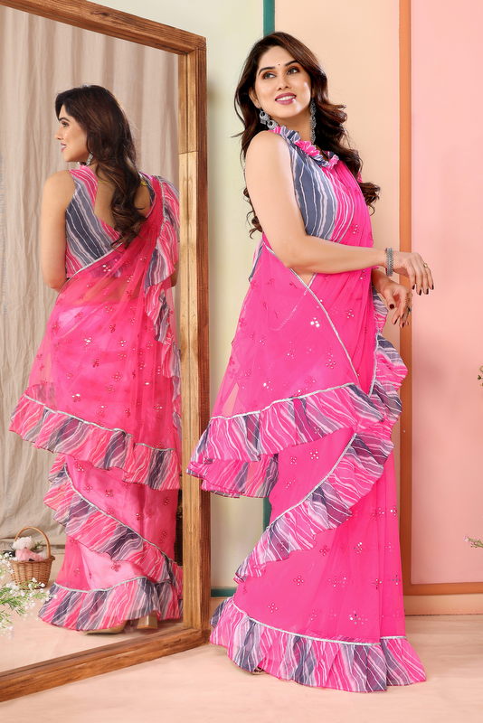 Net Fancy Saree