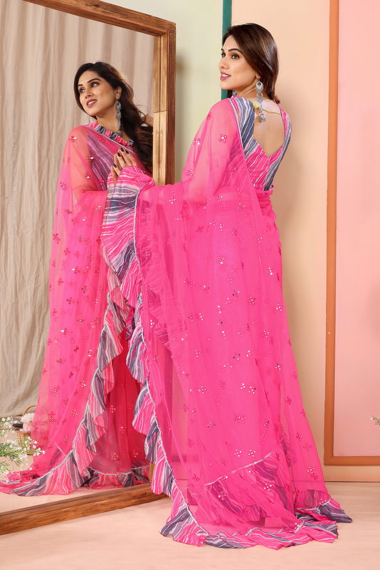 Net Fancy Saree