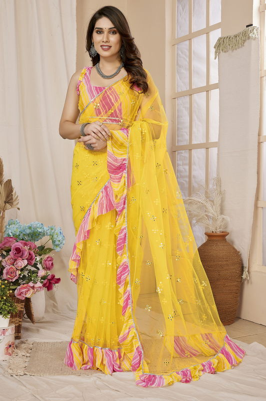 Net Fancy Saree