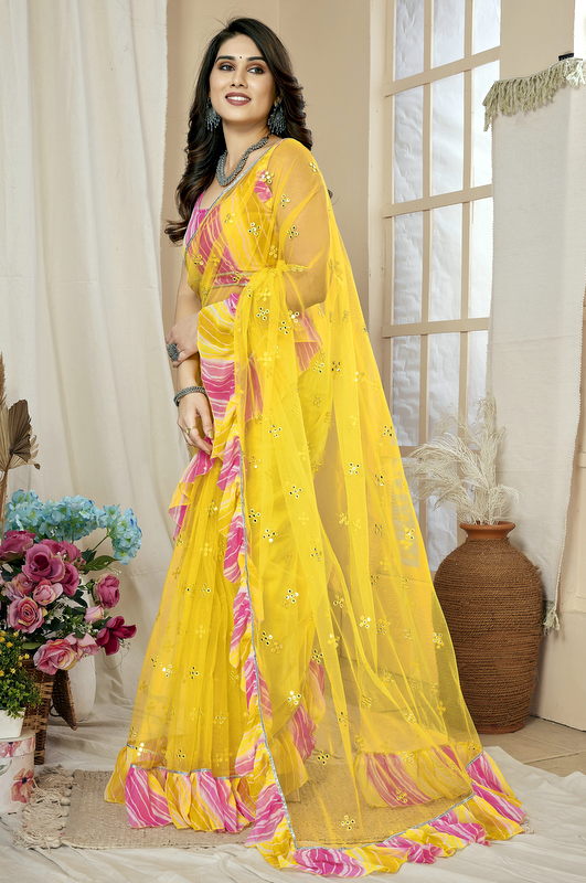 Net Fancy Saree
