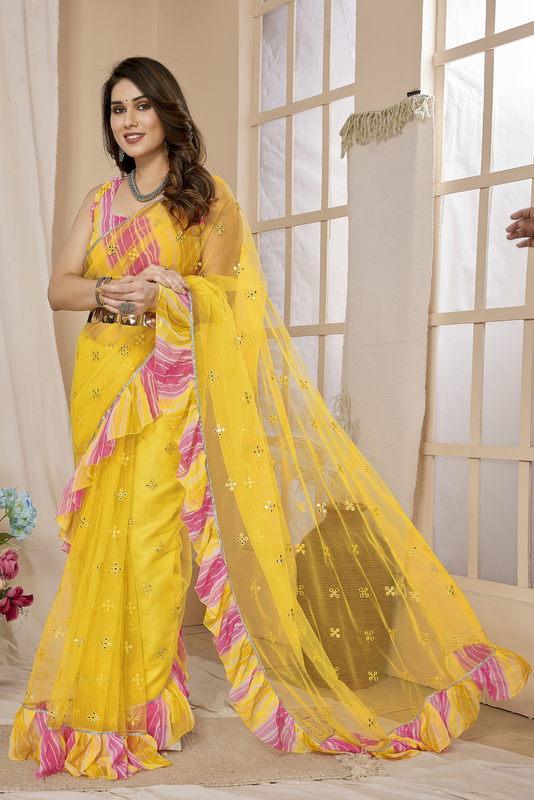 Net Fancy Saree