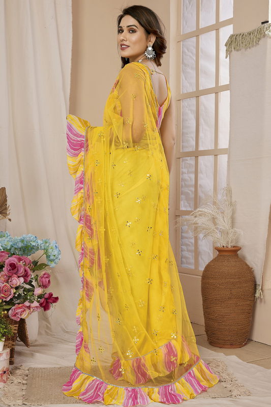 Net Fancy Saree