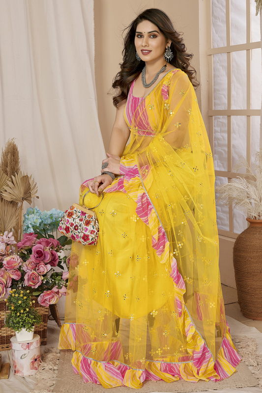 Net Fancy Saree