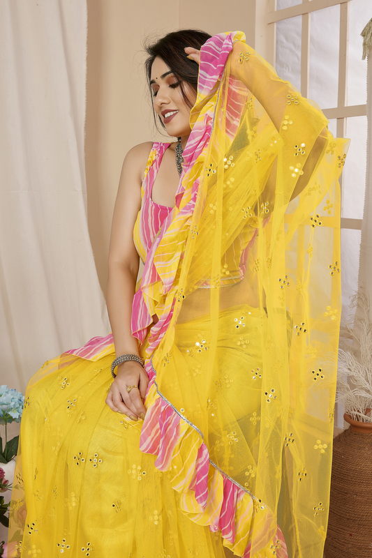 Net Fancy Saree