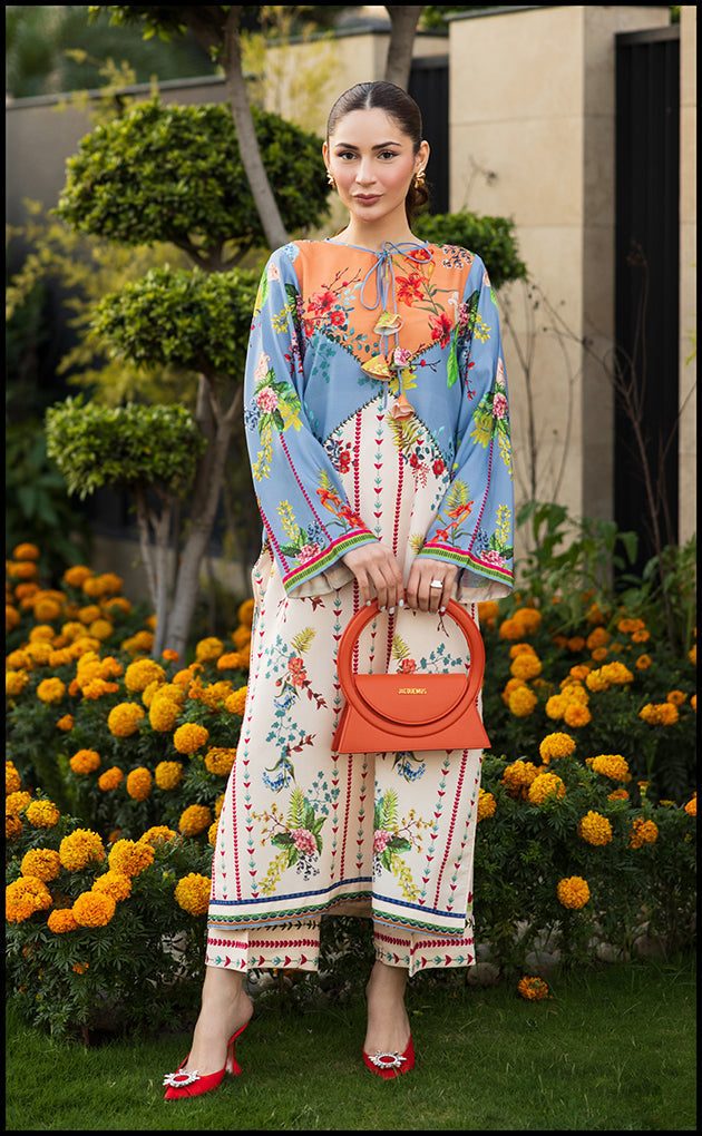 Sky Line Printed BSY Crepe Kurta Set for Women – Elegant, Breezy & Comfortable