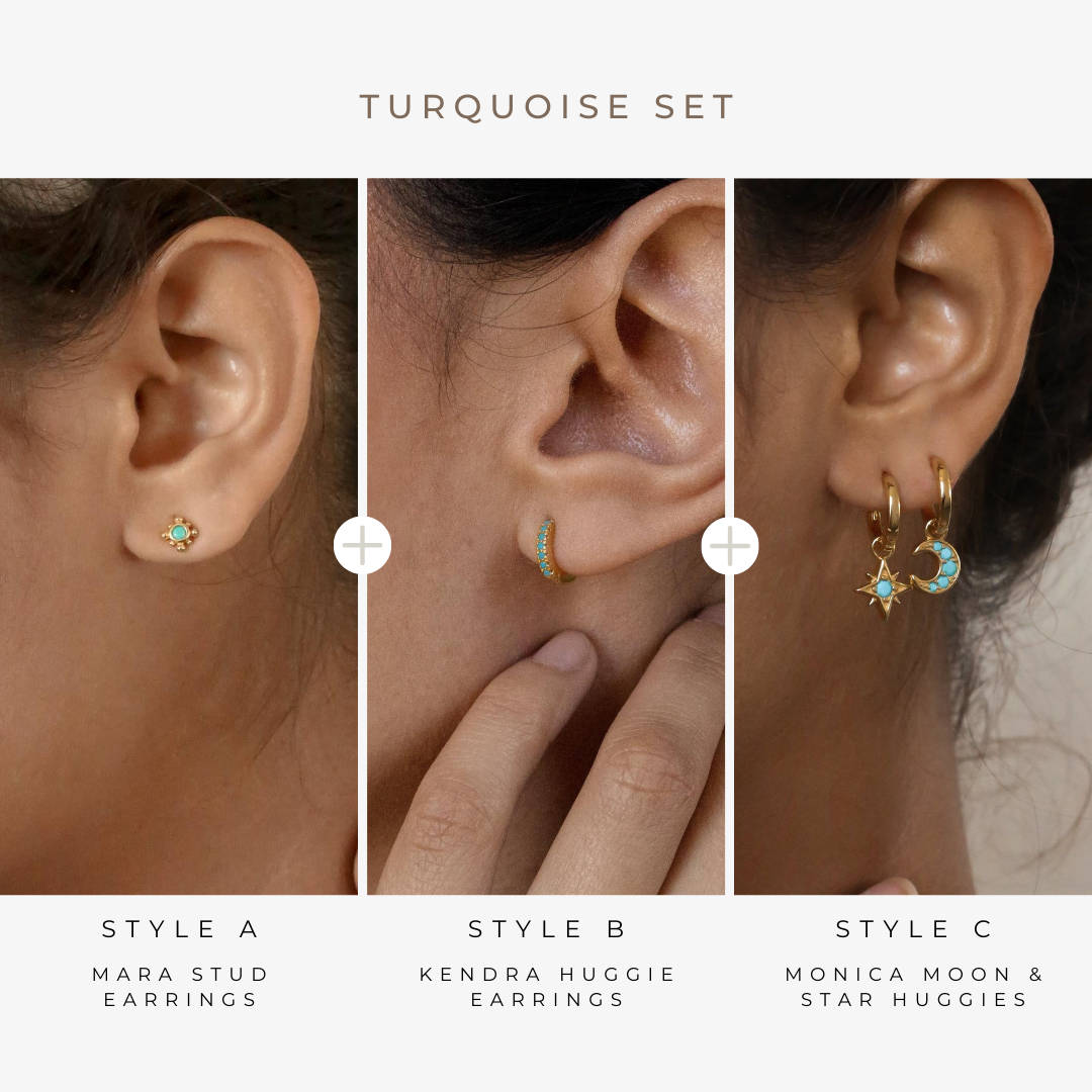 925 Silver Earring Set