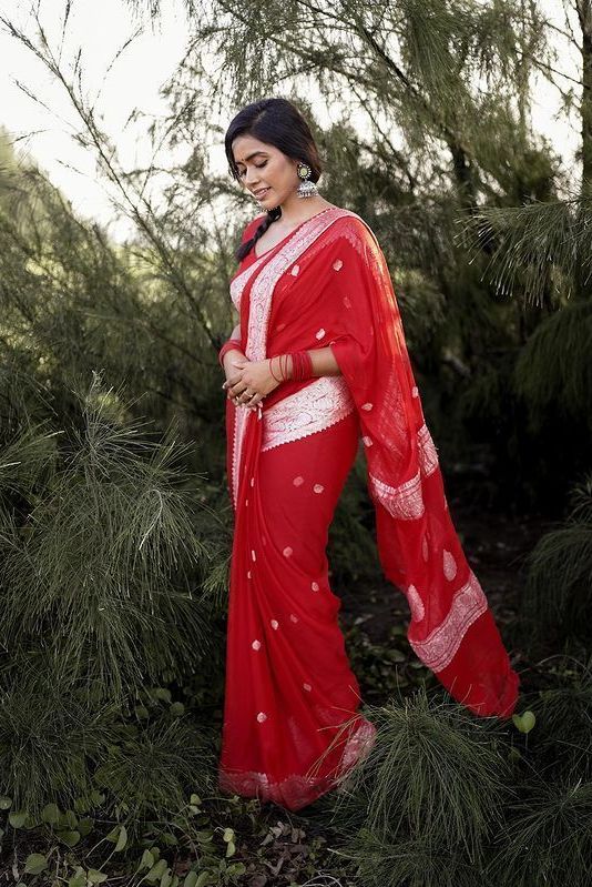 Lichi Silk Saree