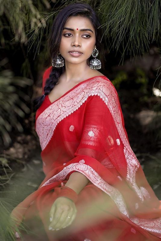 Lichi Silk Saree