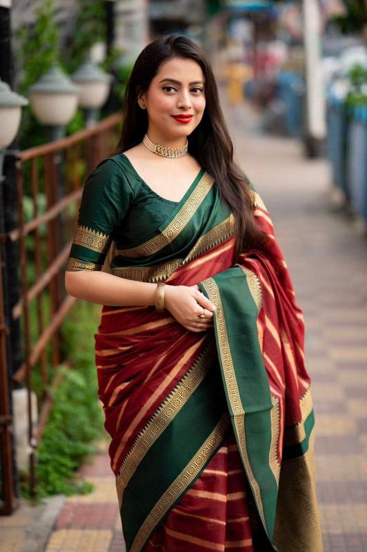 Lichi Silk Saree