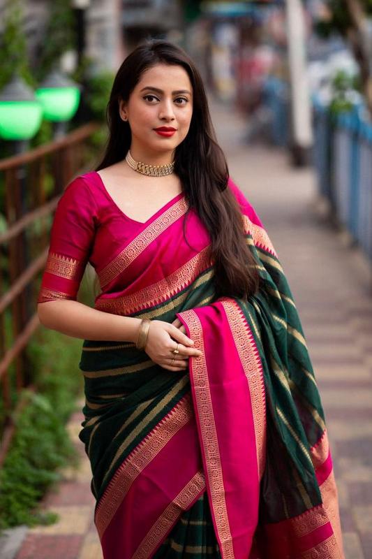 Lichi Silk Saree