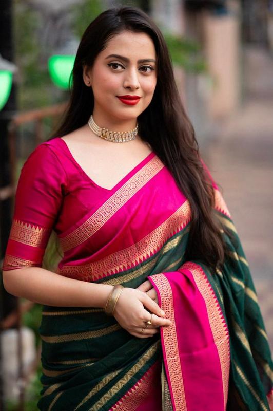 Lichi Silk Saree