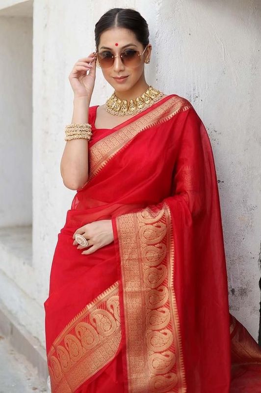 Organza Saree