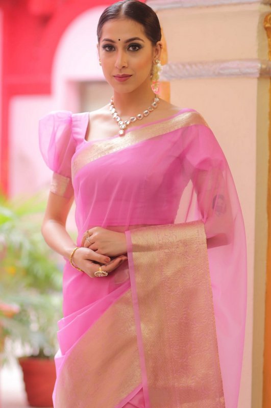 Organza Saree