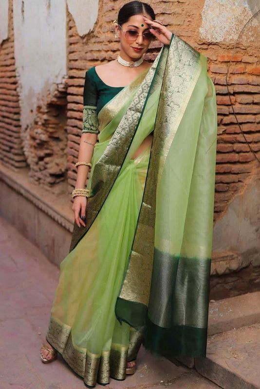 Organza Saree