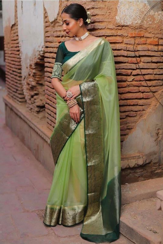 Organza Saree