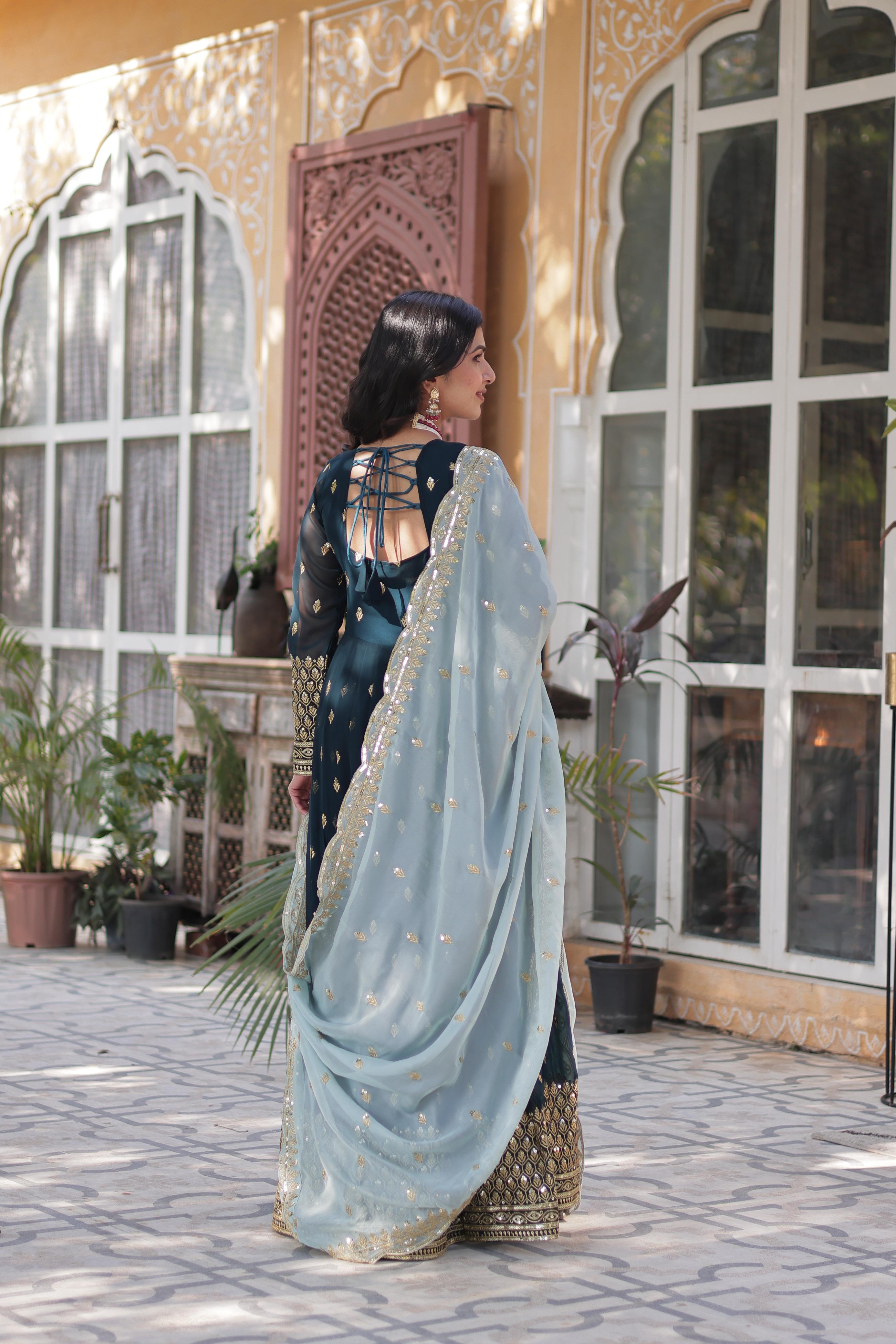 ANURADHA ANARKALI SUIT SET