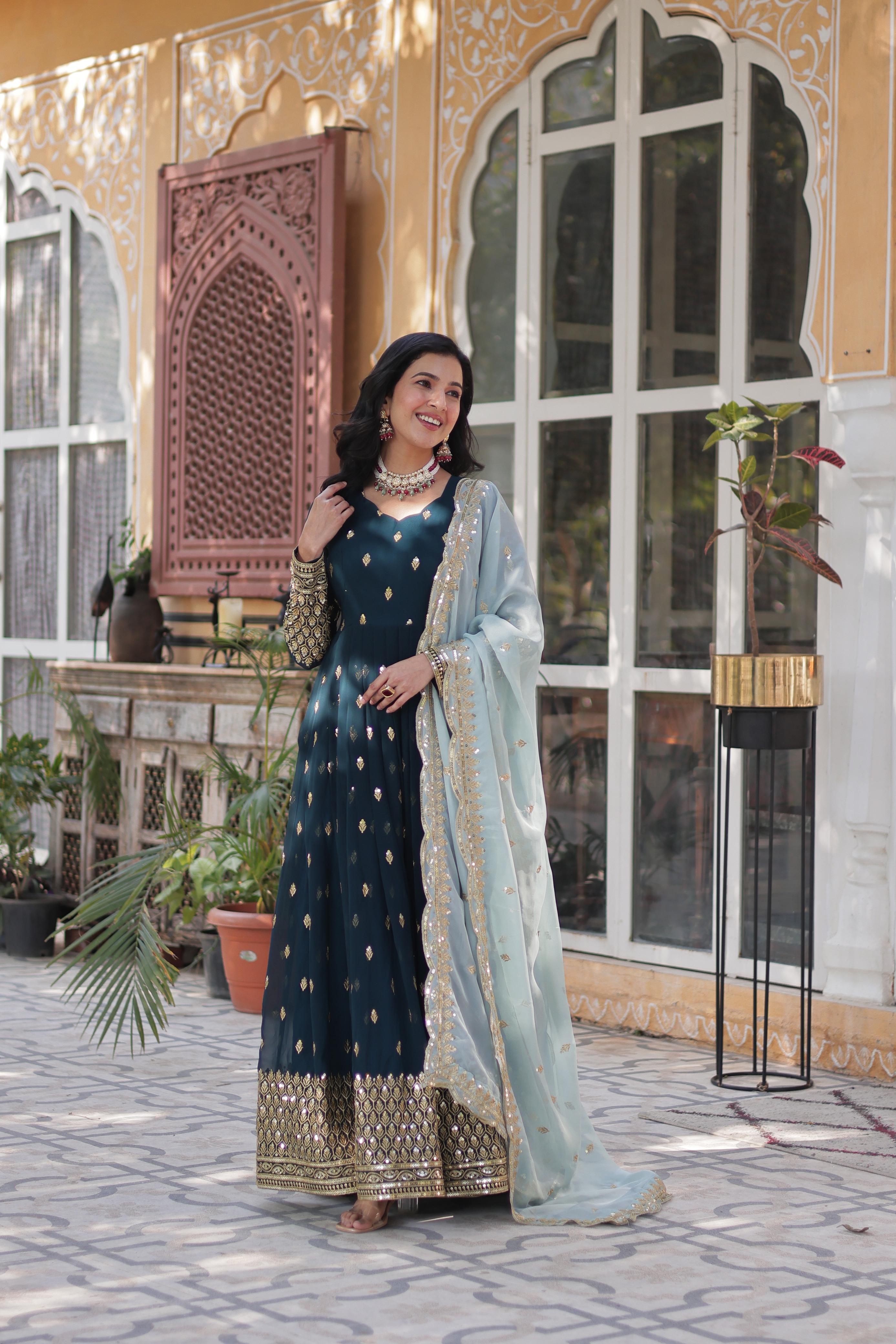 ANURADHA ANARKALI SUIT SET
