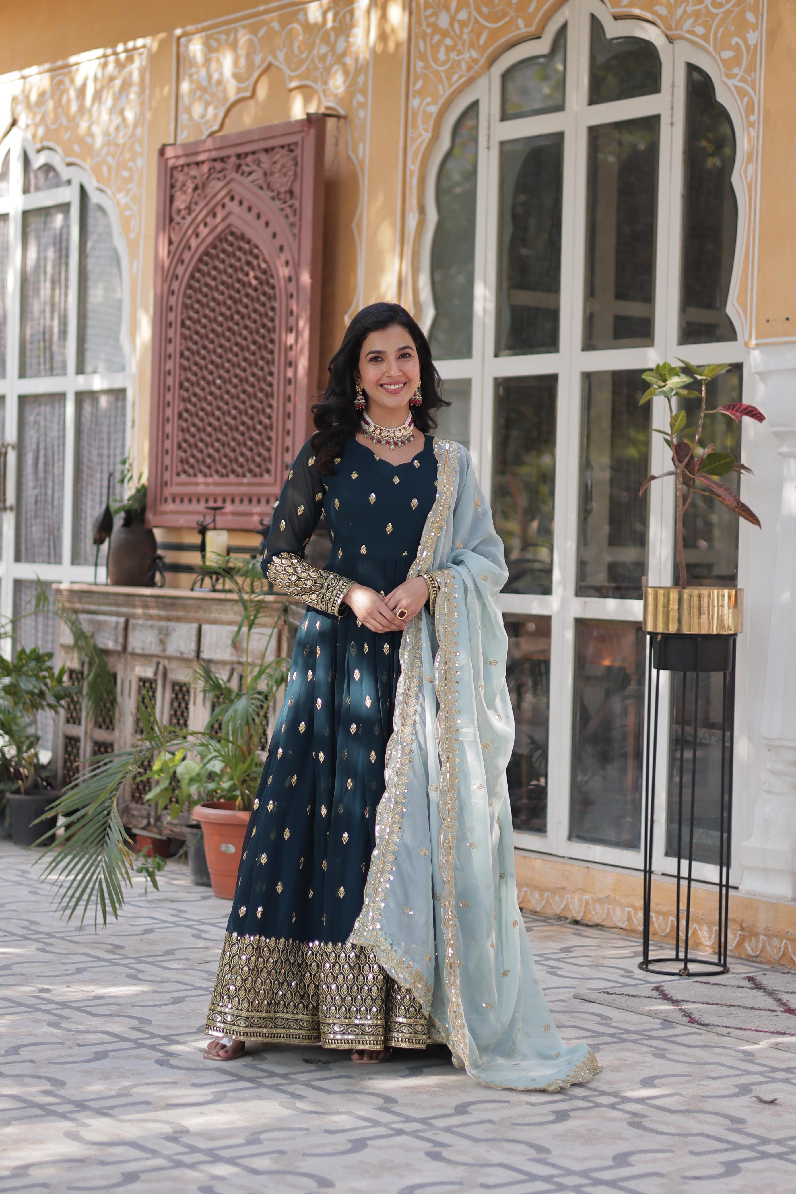 ANURADHA ANARKALI SUIT SET