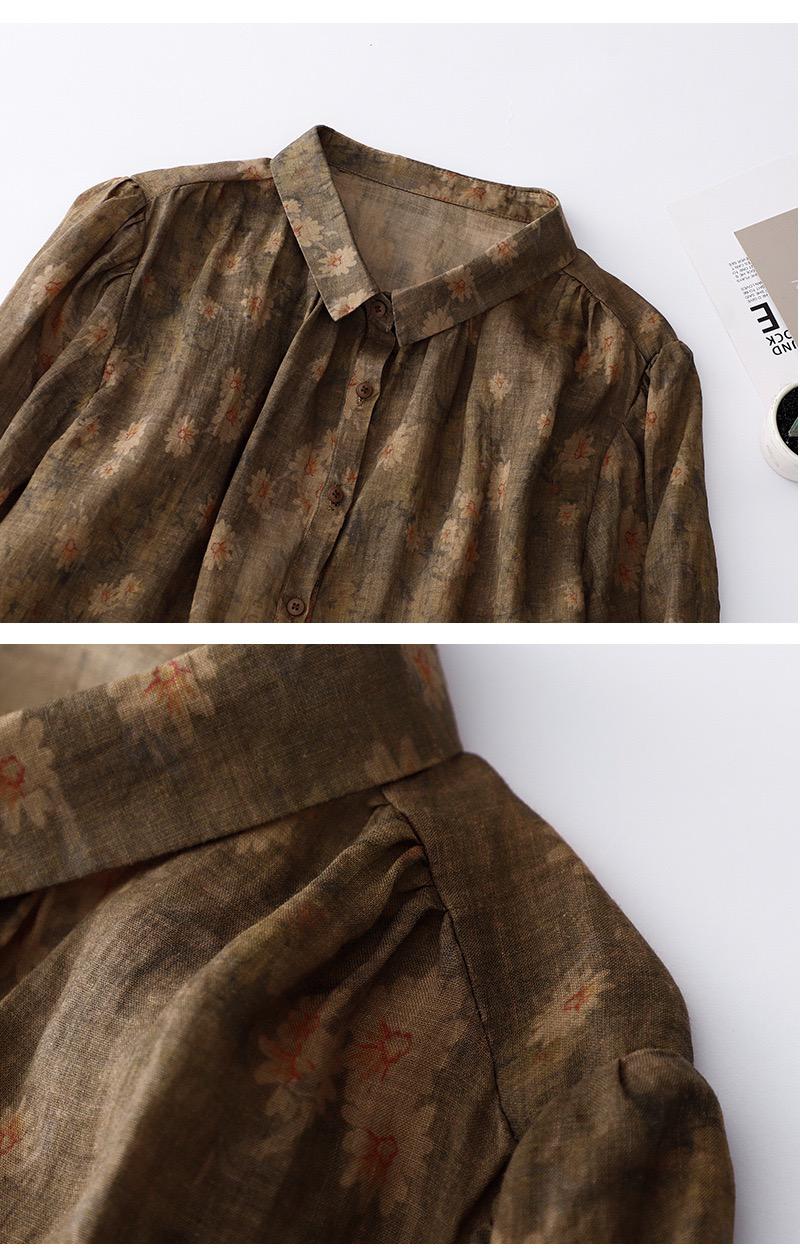 Pure Cotton Digital Printed Women Shirt
