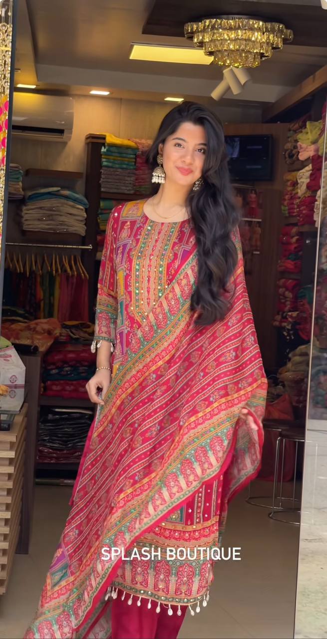 Jaipuri Print Cotton Suit Set for Women – Festive Ready Ethnic Wear