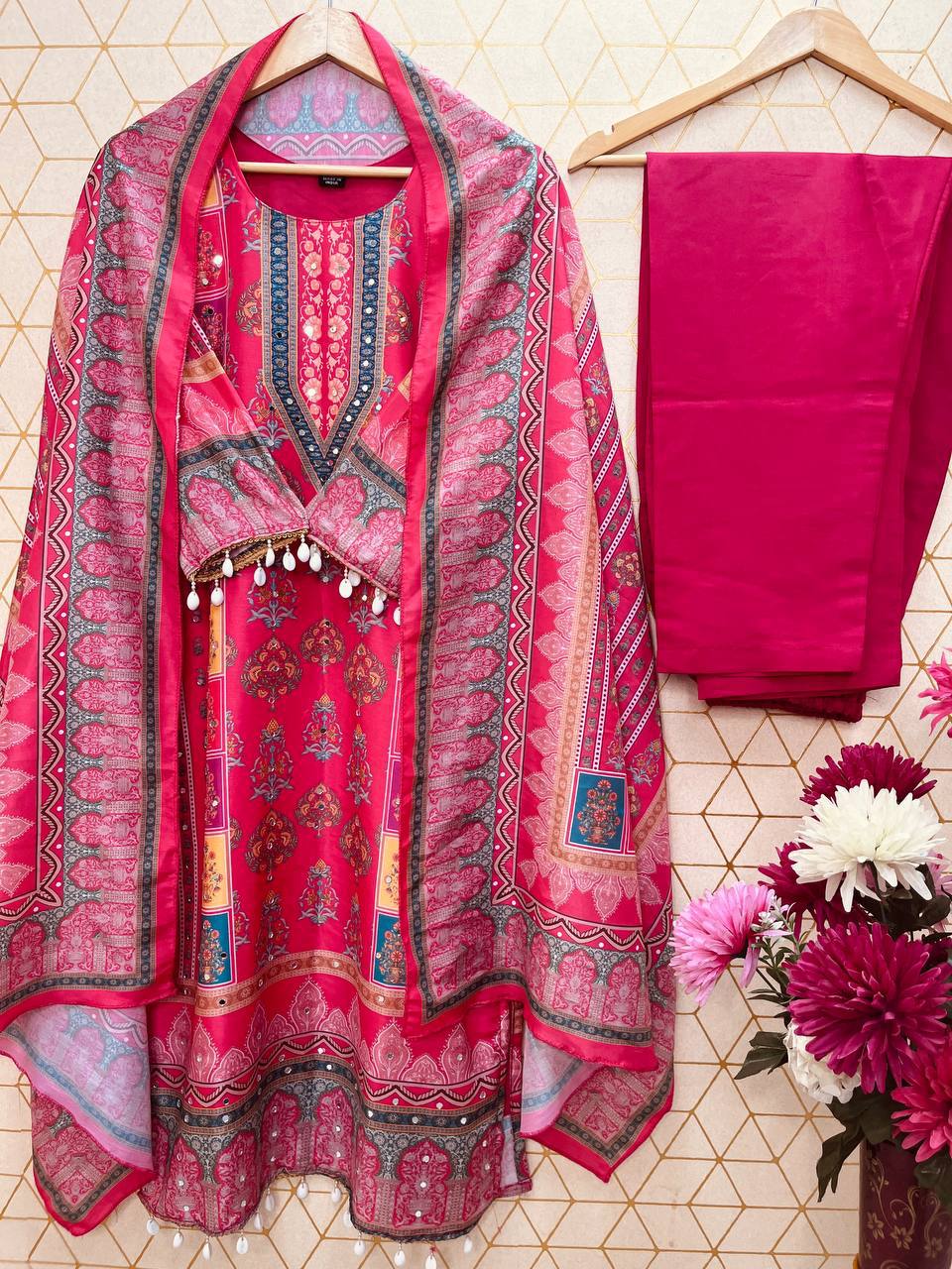Jaipuri Print Cotton Suit Set for Women – Festive Ready Ethnic Wear