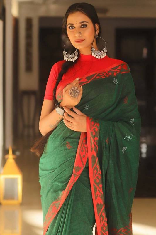 Lilan Soft Cotton Silk Saree