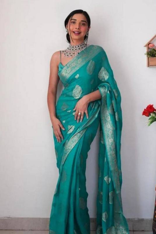 Lichi Silk Ready To Wear saree