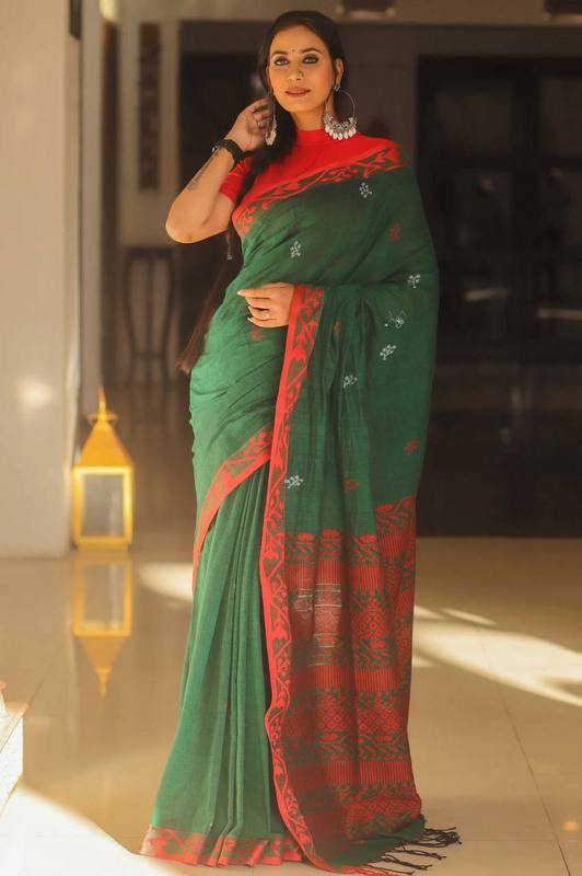 Lilan Soft Cotton Silk Saree