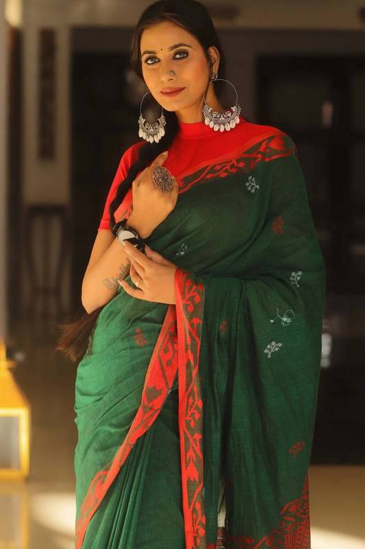 Lilan Soft Cotton Silk Saree