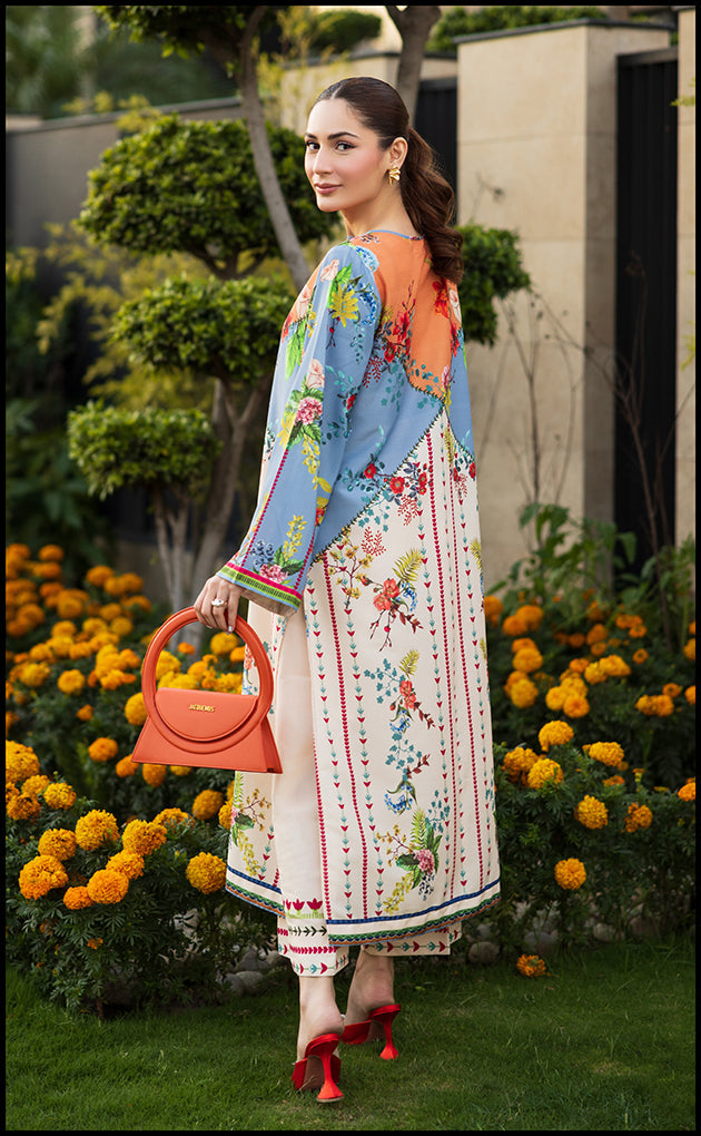 Sky Line Printed BSY Crepe Kurta Set for Women – Elegant, Breezy & Comfortable