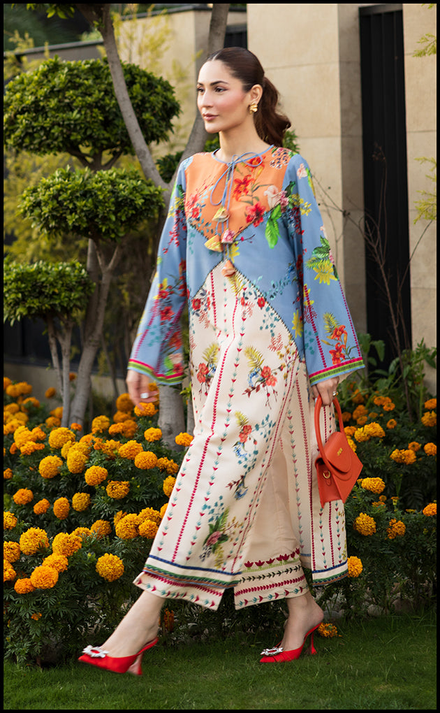 Sky Line Printed BSY Crepe Kurta Set for Women – Elegant, Breezy & Comfortable